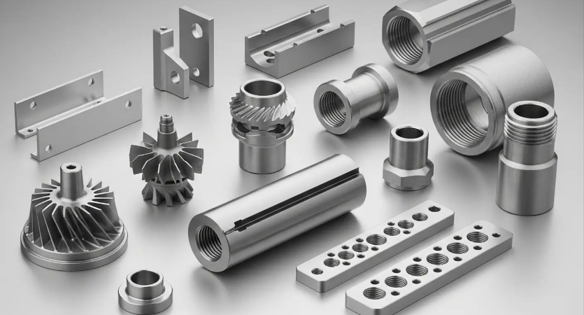CNC Aluminum Parts - Aerospace Bracket